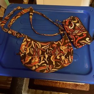 Vera Bradley purse and wristlet